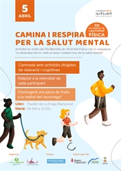 Caminada per la salut mental emmarcada en la campanya ‘La diversitat ets tu’